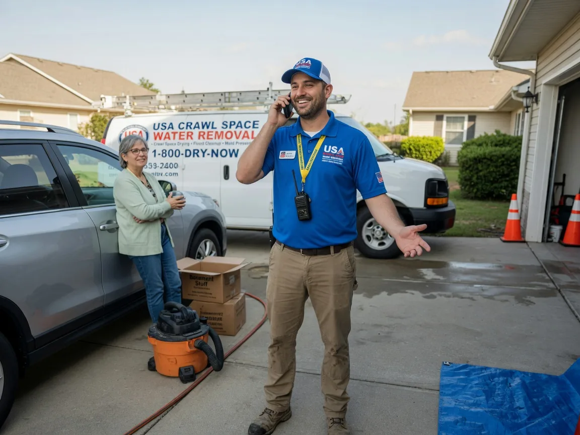 Crawl Space Water Removal Leslie, GA FAQs